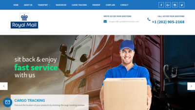 Royaldeliverymail.com Shipping Scam Review|