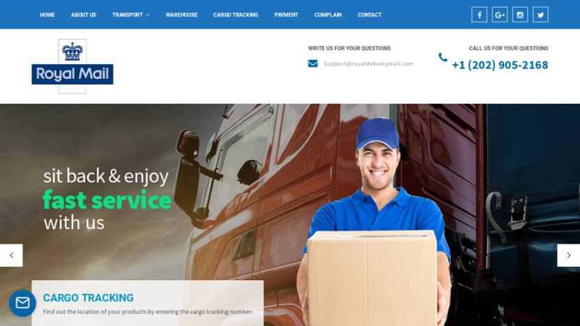 Royaldeliverymail.com Shipping Scam Review|