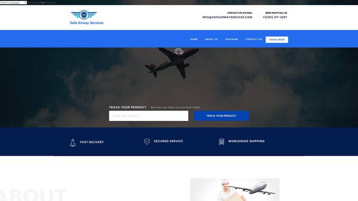 Safeairwayservices.com Shipping Scam Review|