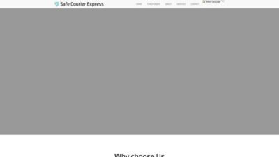 Safecouriersexpress.com Shipping Scam Review|