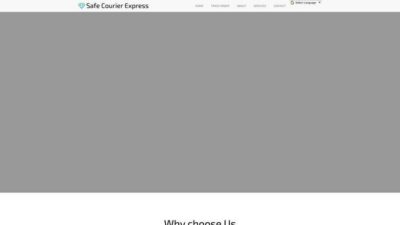Safecouriersxpress.com Shipping Scam Review|
