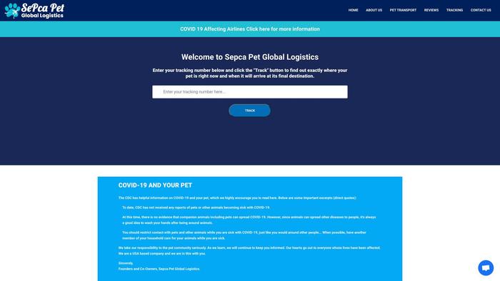 Sepcapetgloballogistics.com Shipping Scam Review|