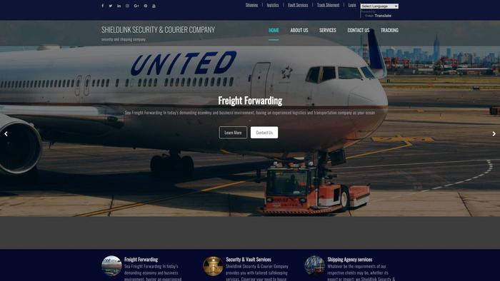 Shieldlinksecurityscourier.us Shipping Scam Review|