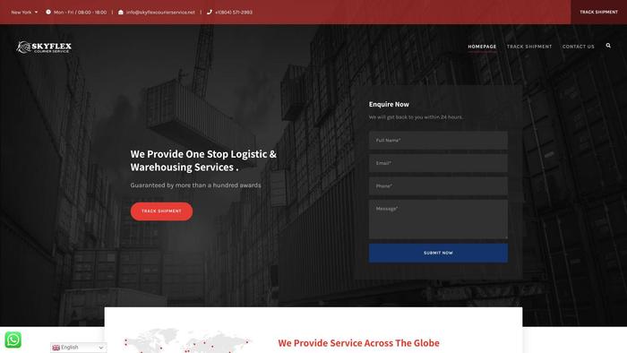 Skyflexcourierservice.net Shipping Scam Review|