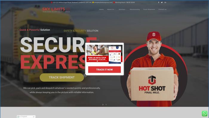 Skylimitsexpress.com Shipping Scam Review|