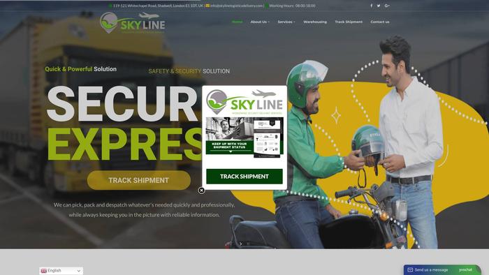Skylinelogisticsdelivery.com Shipping Scam Review|