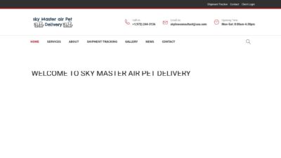 Skymasterairpetdelivery.com Shipping Scam Review|