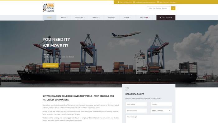 Skyprimeglobalcouriers.com Shipping Scam Review|