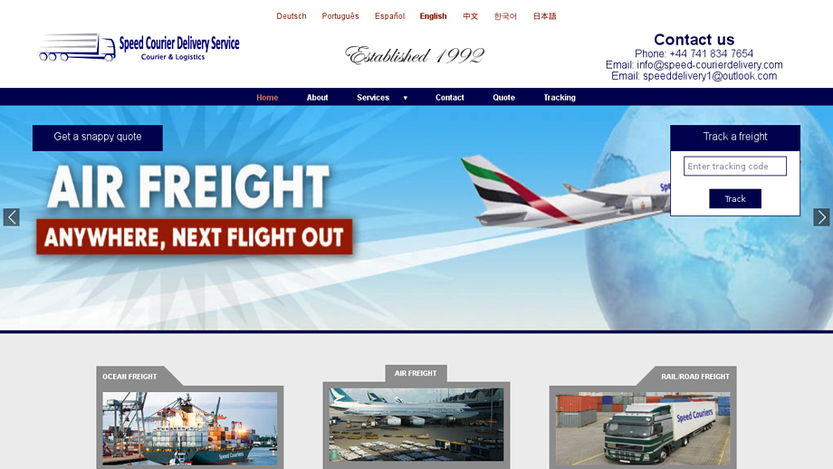 Speed-courierdelivery.com Shipping Scam Review|