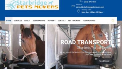 Starbrigdepetsmovers.com Shipping Scam Review|