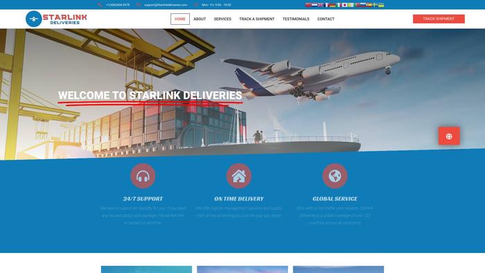 Starlinkdeliveries.com Shipping Scam Review|