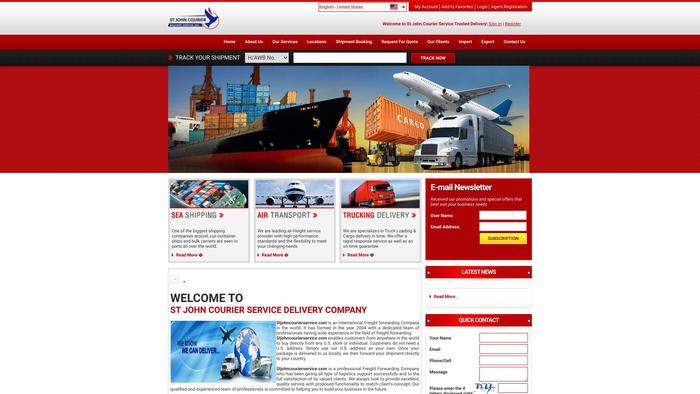 Stjohncourierservice.info Shipping Scam Review|
