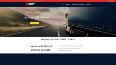 Sunexpresscourier.com Shipping Scam Review|