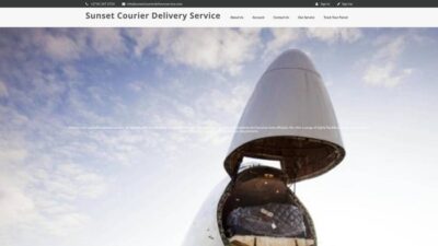 Sunsetcourierdeliveryservice.com Shipping Scam Review|