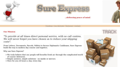 Sure-express.com Shipping Scam Review|