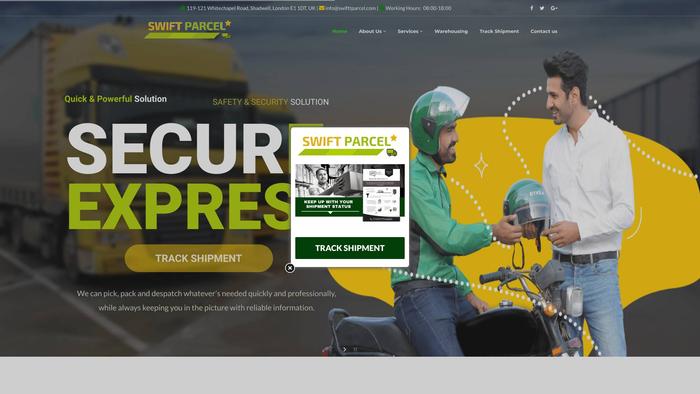 Swifttparcel.com Shipping Scam Review|