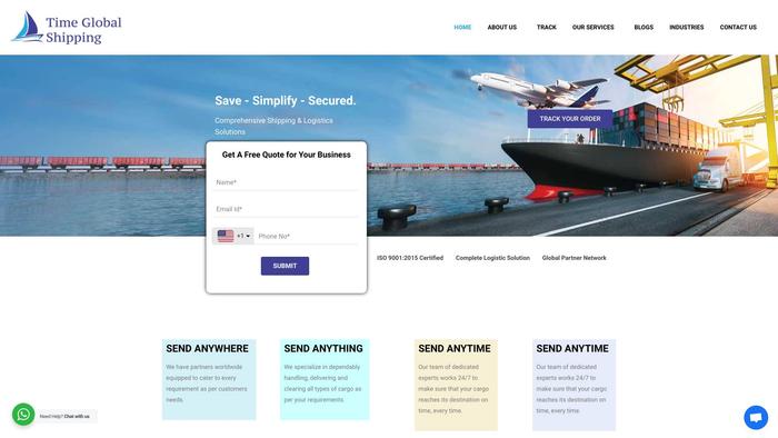 Timegloballshipping.com Shipping Scam Review|