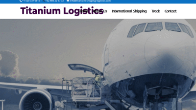 Titanium-shipping-logistics.com Shipping Scam Review