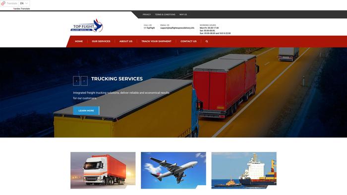 Topflightexpressdelivery.info Shipping Scam Review|