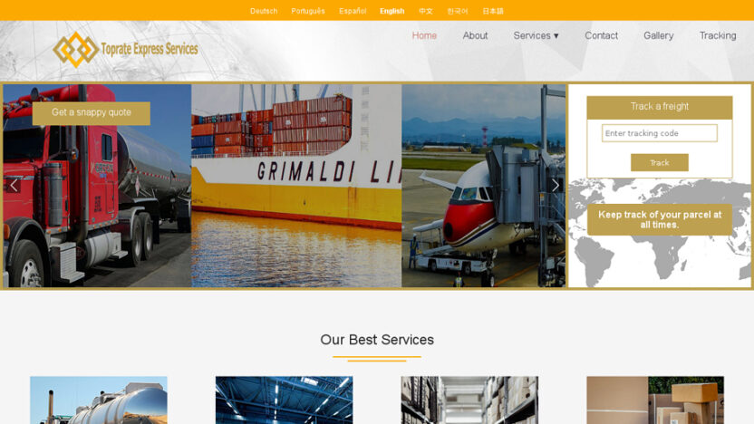 Toprateexpress.com Shipping Scam Review|