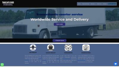 Transatlantic-courier.com Shipping Scam Review|