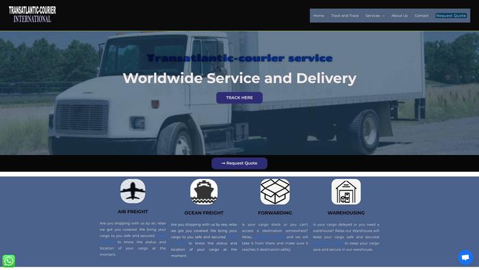 Transatlantic-courier.com Shipping Scam Review|