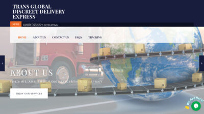 Transglobaldiscreetdeliveryexpress.com Shipping Scam Review|