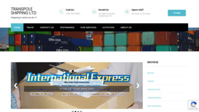 Transpole-shipping.com Shipping Scam Review|