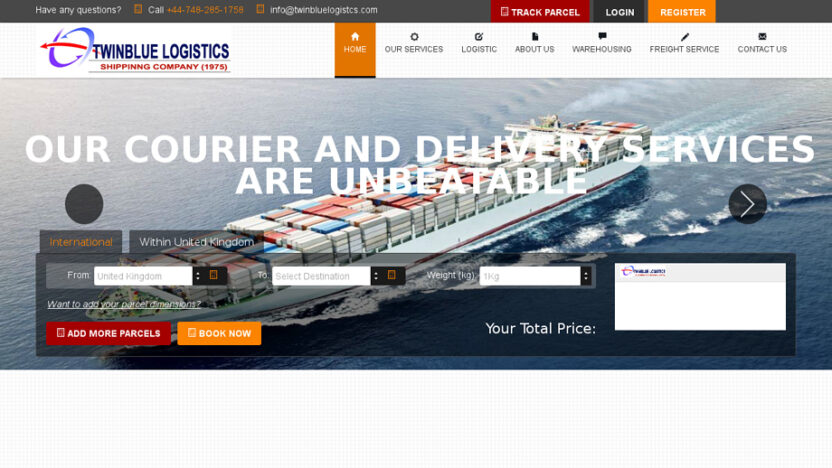 Twinbluelogistcs.com Shipping Scam Review|