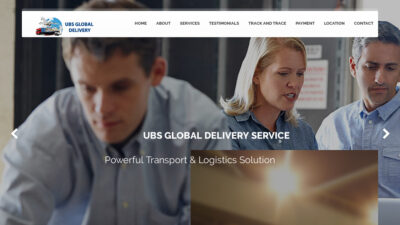 Ubsglobaldelivery.com Shipping Scam Review|