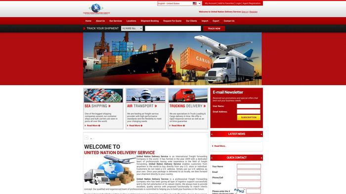 Unitedcourierservice.info Shipping Scam Review|