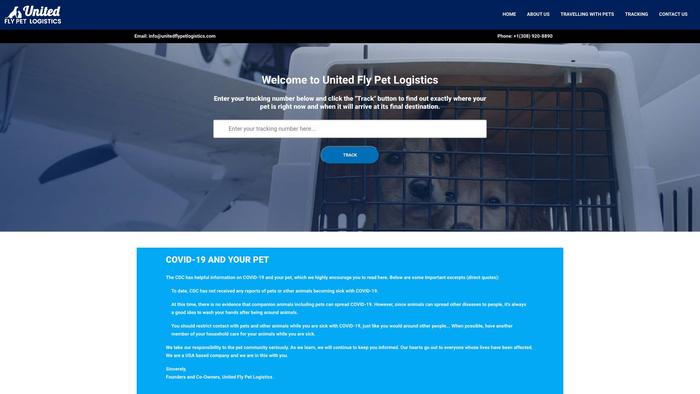 Unitedflypetlogistics.com Shipping Scam Review|