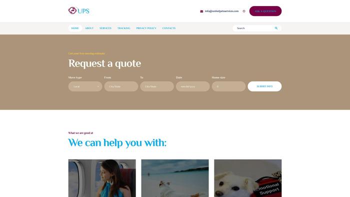 Unitedpetsservices.com Shipping Scam Review|