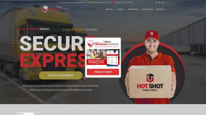 Universalxpres.com Shipping Scam Review|