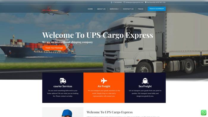Upscargoexpress.com Shipping Scam Review