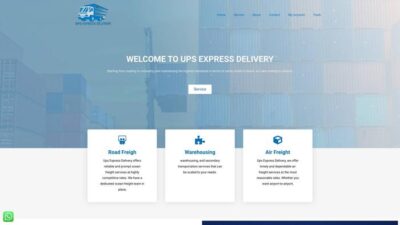 Upsexpressdelivery.com Shipping Scam Review|