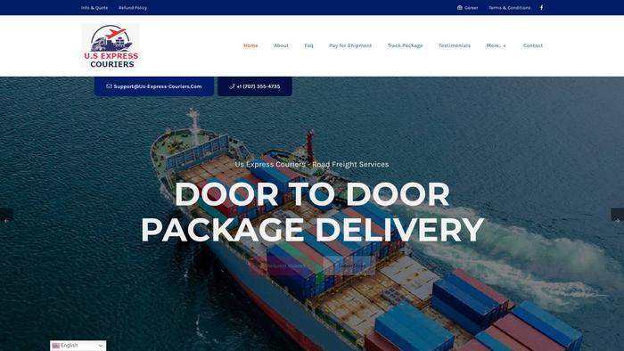 Us-express-couriers.com Shipping Scam Review|