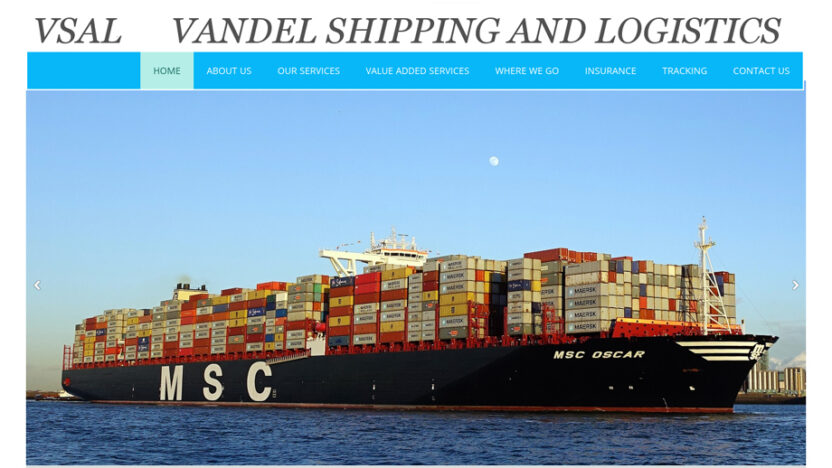 Vandelshippingandlogistics.com Shipping Scam Review|