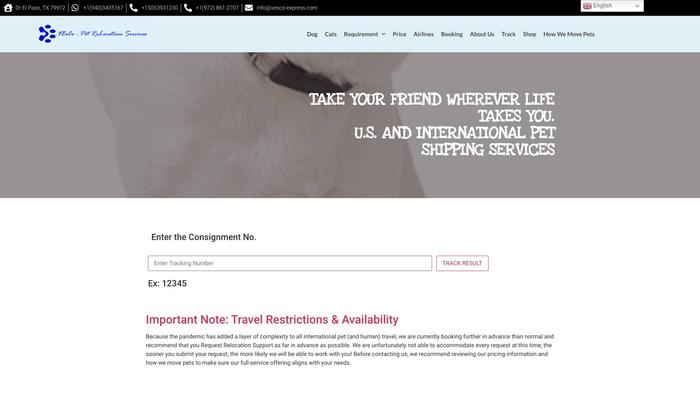 Vesco-express.com Shipping Scam Review
