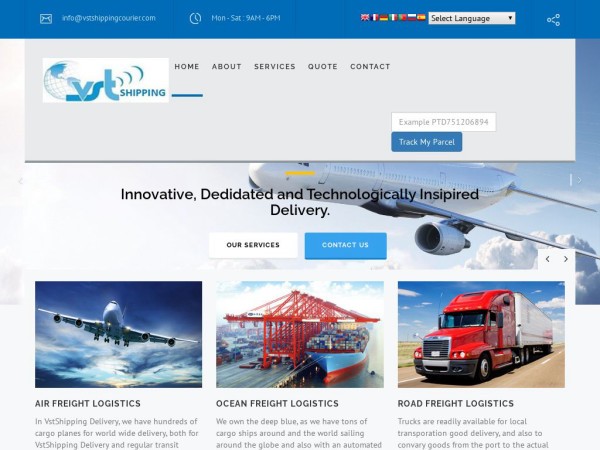 Vstshippingcourier.com Shipping Scam Review|