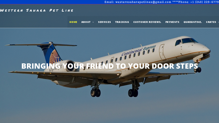 Westernsaharapetline.com Shipping Scam Review|