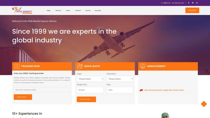 Widebenefitexpressdelivery.com Shipping Scam Review
