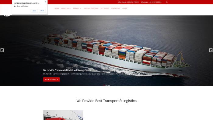 Worldstranslogistics.com Shipping Scam Review