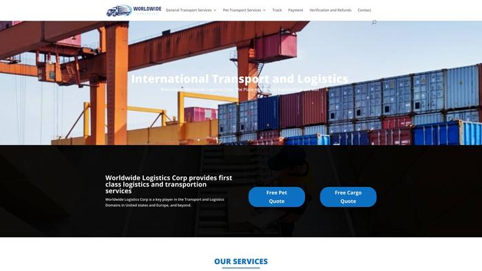 Worldwidelogisticscorp.com Shipping Scam Review|