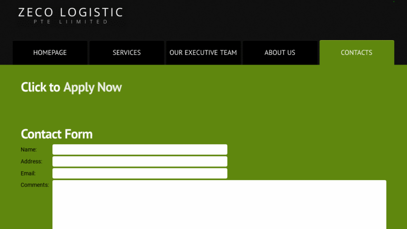 Zecologisticpteltd.com Shipping Scam Review
