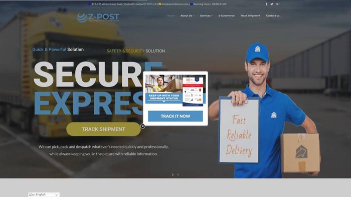 Zpostdelivery.com Shipping Scam Review|