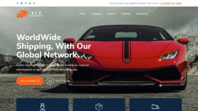 A screenshot of Acerelocationservice.com