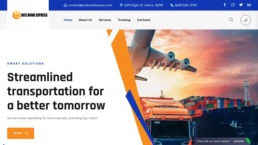 A screenshot of Bcsbondexpress.com