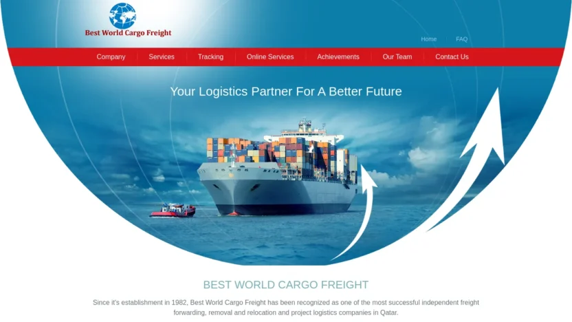 A screenshot of Bestworldscf.com