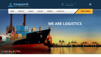 A screenshot of Cargoploths.com